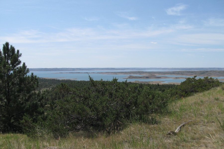 Overlooking Fort Peck Lake at Charles M. Russell National Wildlife Refuge.